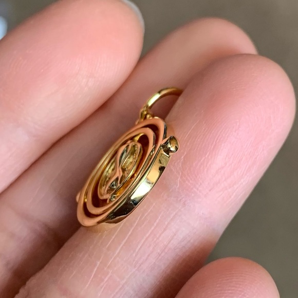 NWOT Harry Potter Time Turner Gold Charm Jewelry - Picture 6 of 12